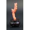 Red coral figure